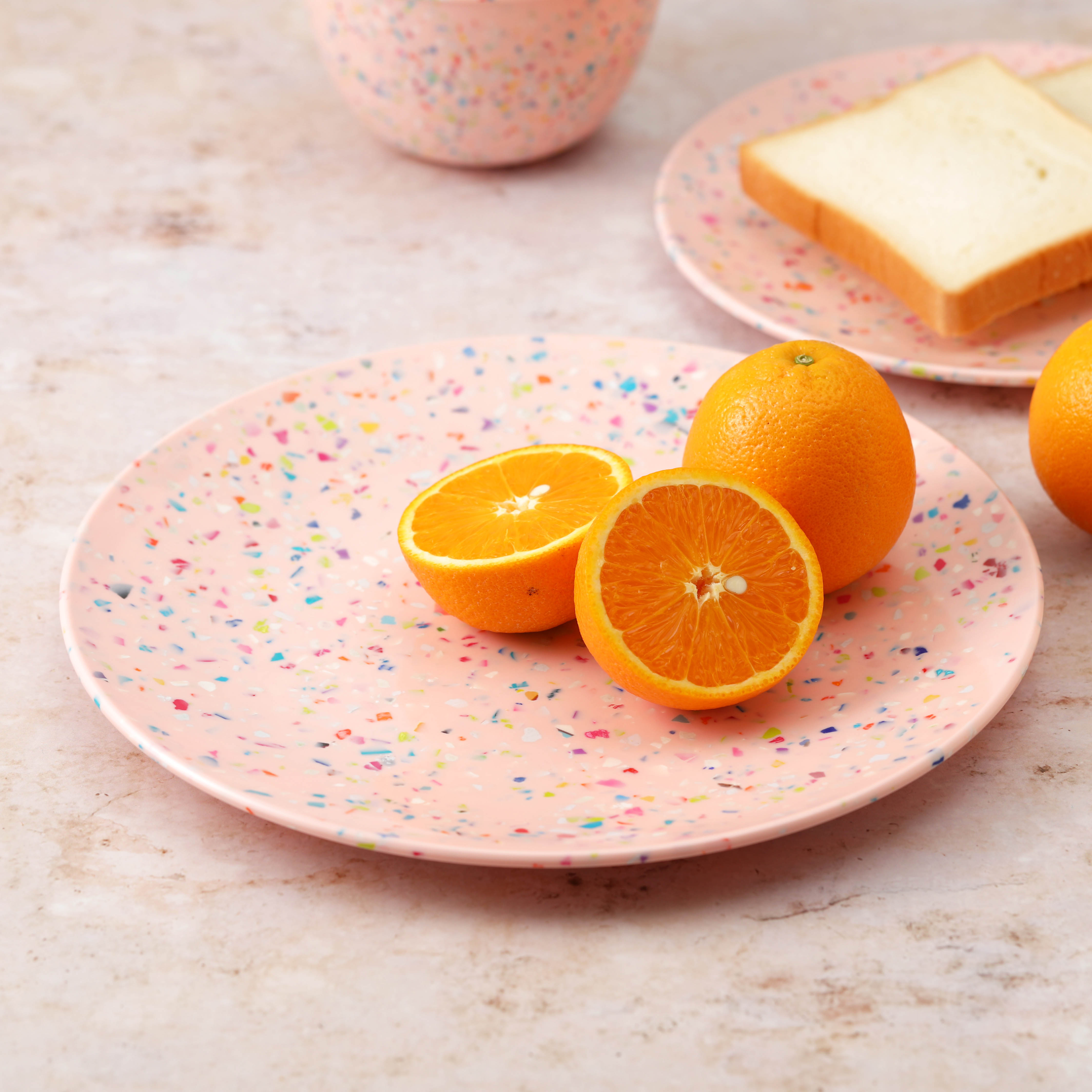 Confetti Dinnerware Set, Multicolored, 12-piece set slideshow image 4 Confetti Dinnerware Set, Multicolored, 12-piece set slideshow image 4