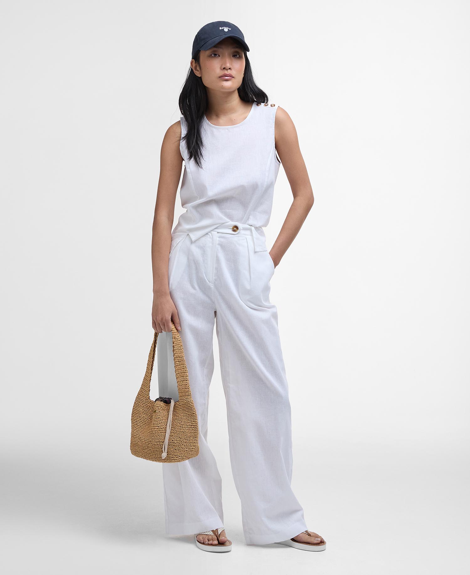 Pantaloni Lucy a gamba ampia image number 0