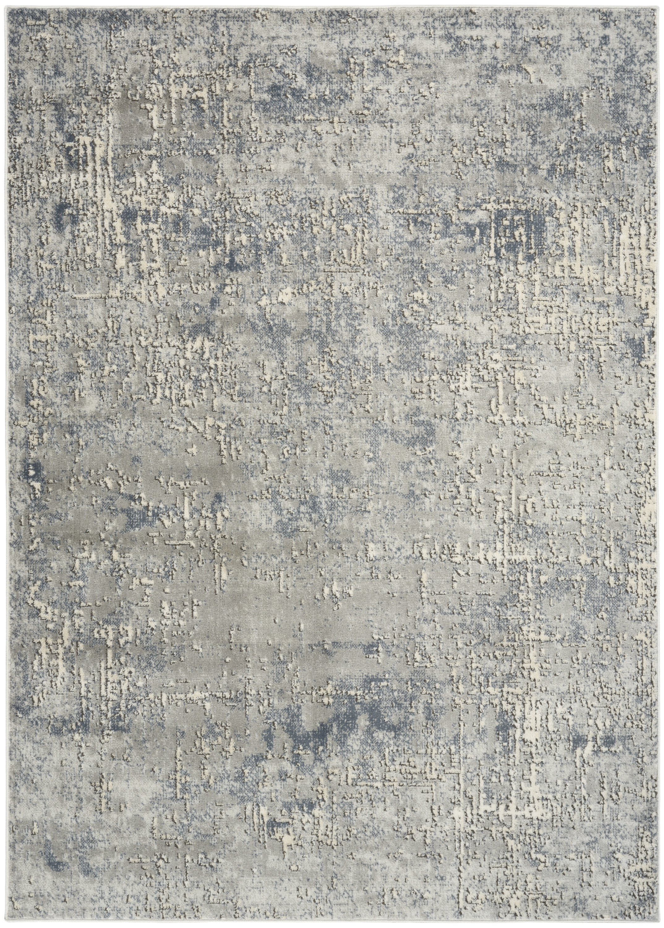 Nourison Quarry 6' x 9' Dark Grey Modern Indoor Rug