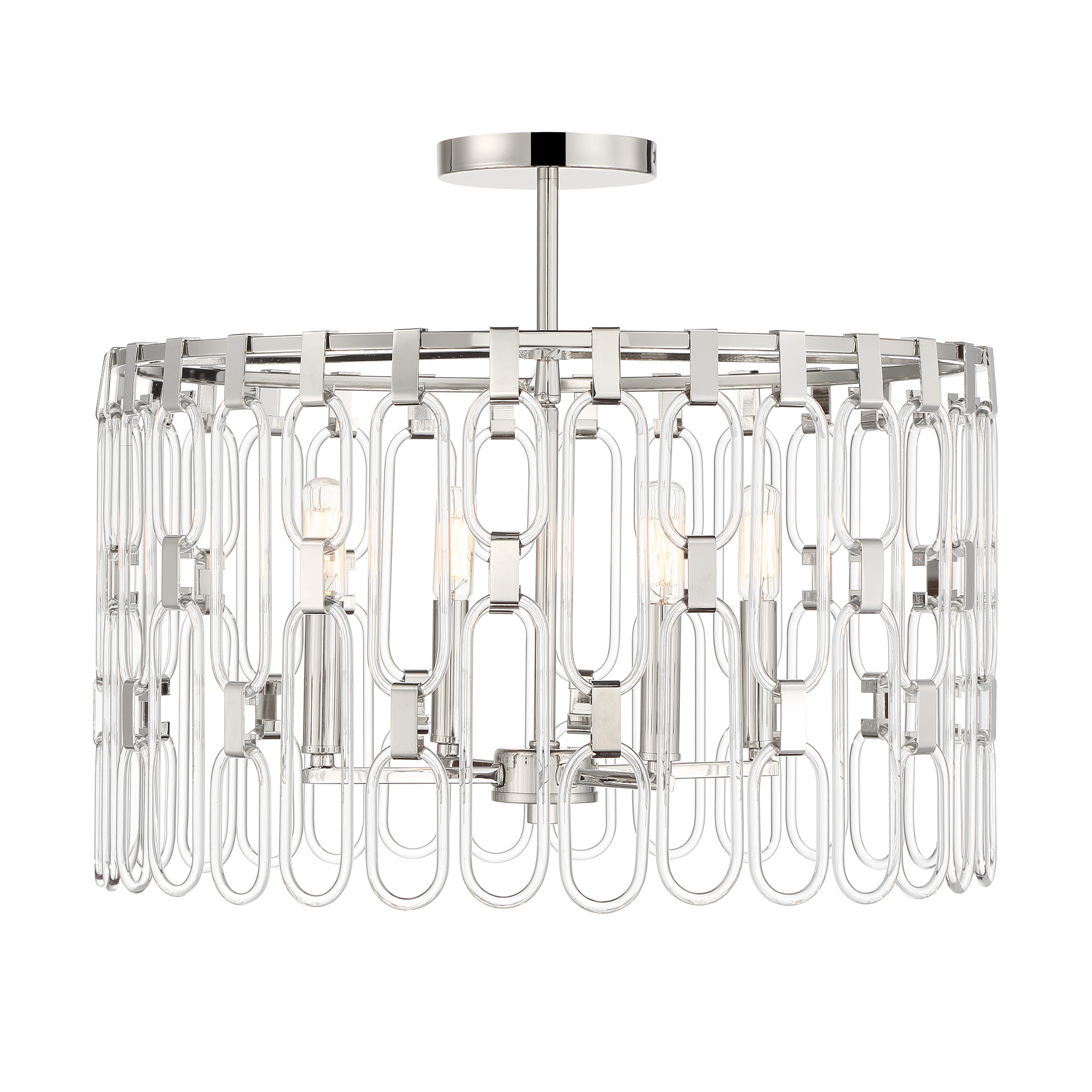 Charming - 4 Light Pendant/Semi Flush
