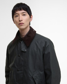 Modified Transport Waxed Jacket Sage