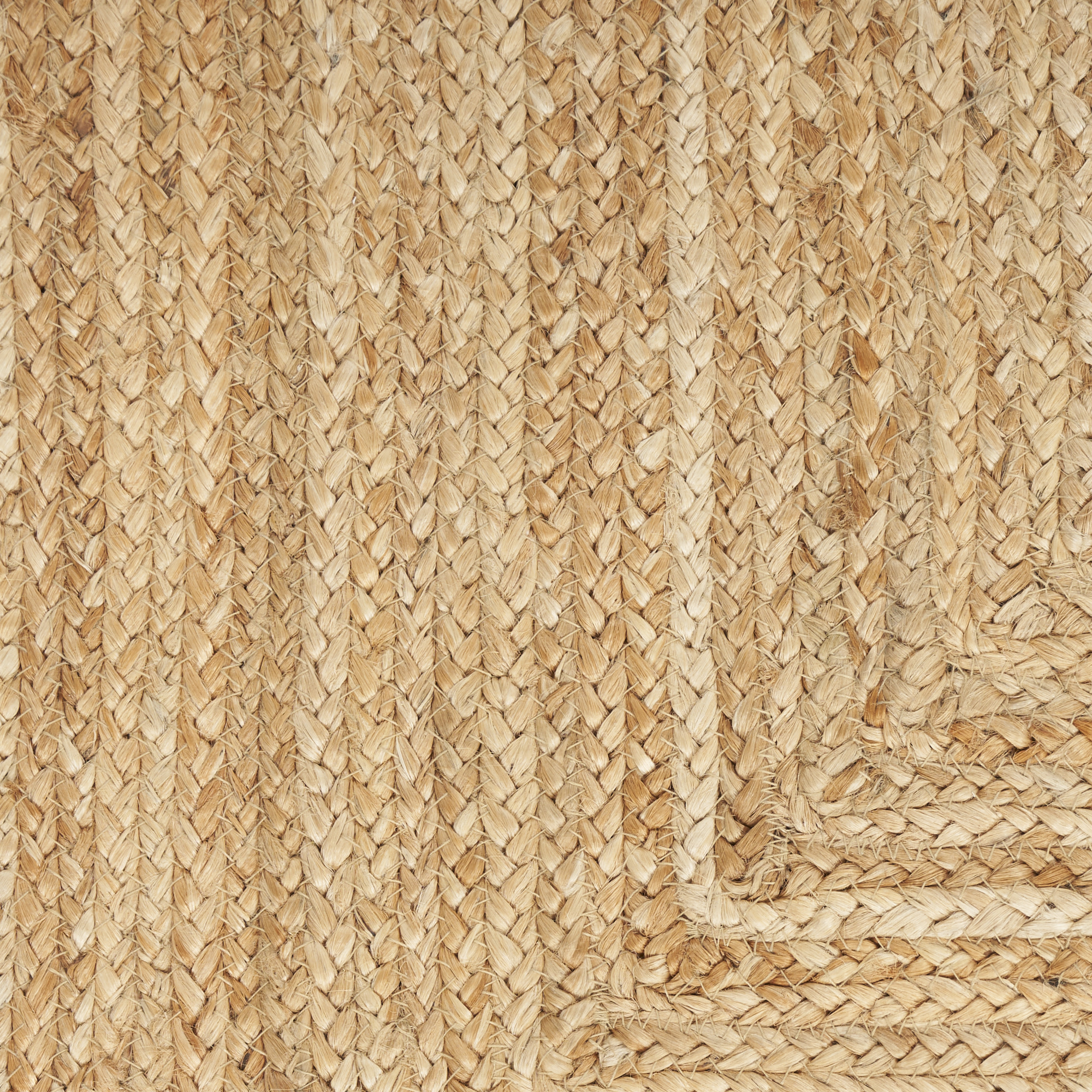 Nourison Natural Jute 2' x 3' Natural Farmhouse Indoor Rug