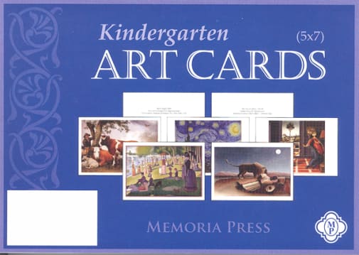 Memoria Press Kindergarten Art Cards