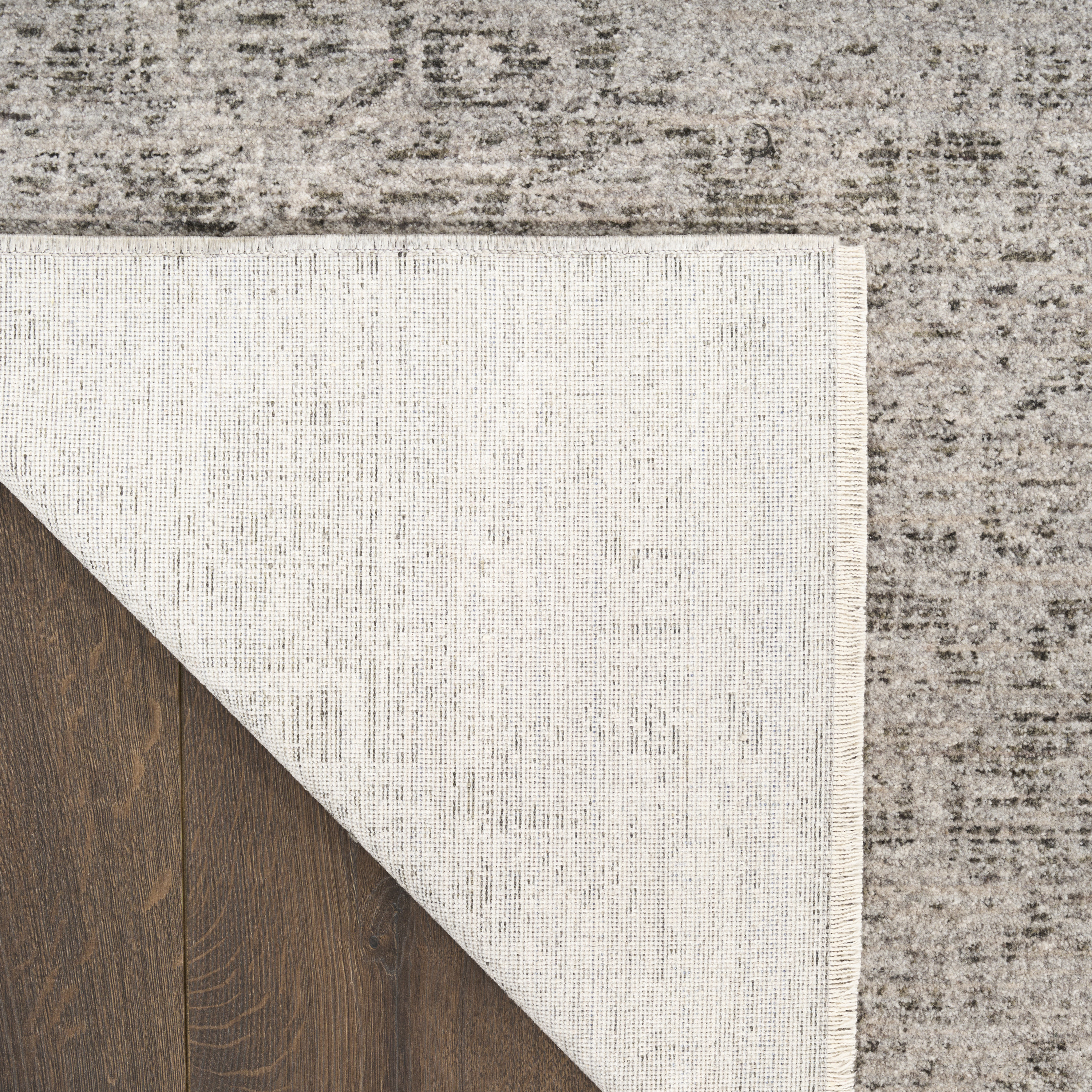 DKNY Pure Shades 7'10" x 9'10" Grey Vintage Indoor Rug