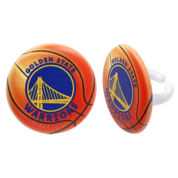 NBA Team Basketball Cupcake Rings