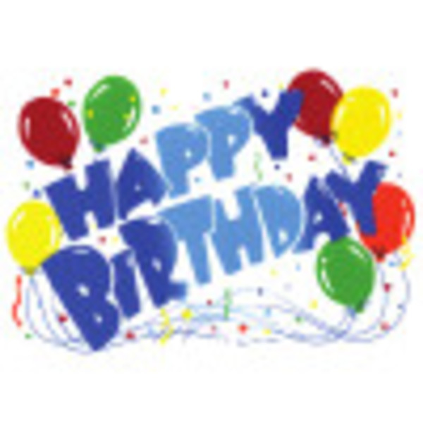 Happy Birthday Balloons | Edible Image® | DecoPac