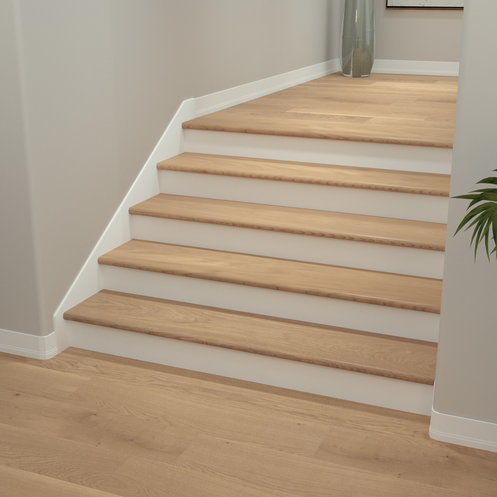 Honeyed Harvest Cali Hardwoods Stair Tread view 1