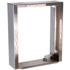 Georgia Pacific, enMotion, Mounting Bracket To Mount EnMotion Automated Paper Towel Dispensers Over Trash Receptacle, Stainless Steel