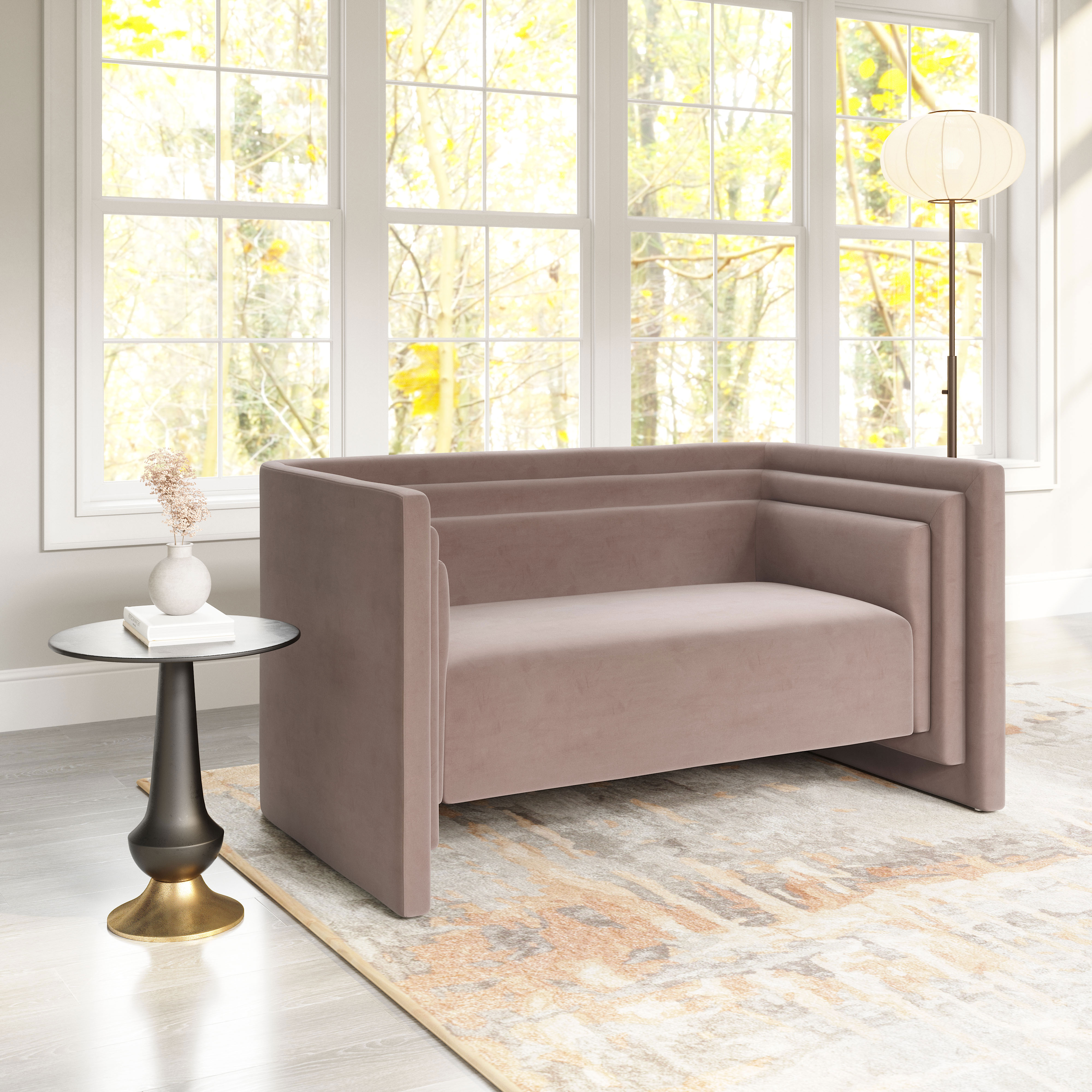 Trippel Loveseat Taupe product image