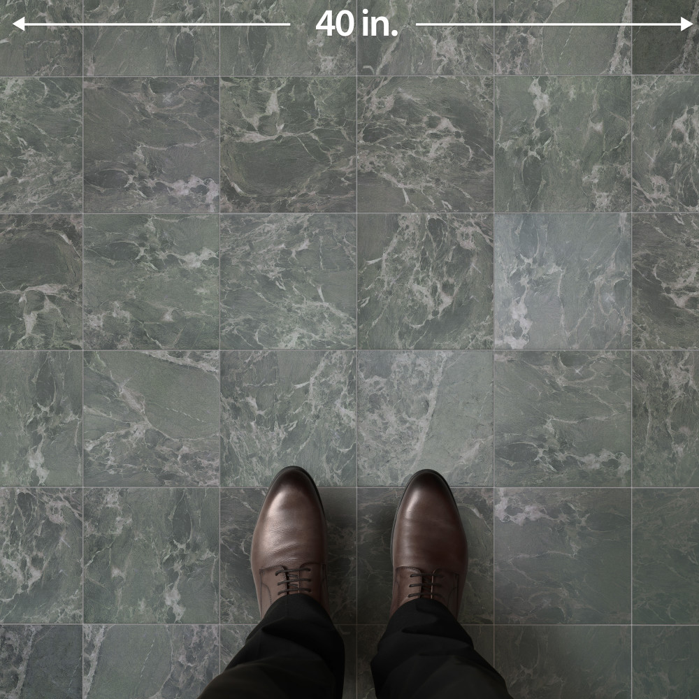 Versailles Emerald 7-7/8 in. x 7-7/8 in. Porcelain Floor and Wall Tile