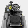 Karcher, B 260 RI BP, 2 SB, R100 Head w/ 36 V 390 Ah AGM Batteries, Shelf Charger, 60", Cylindrical, Ride-On Floor Scrubber