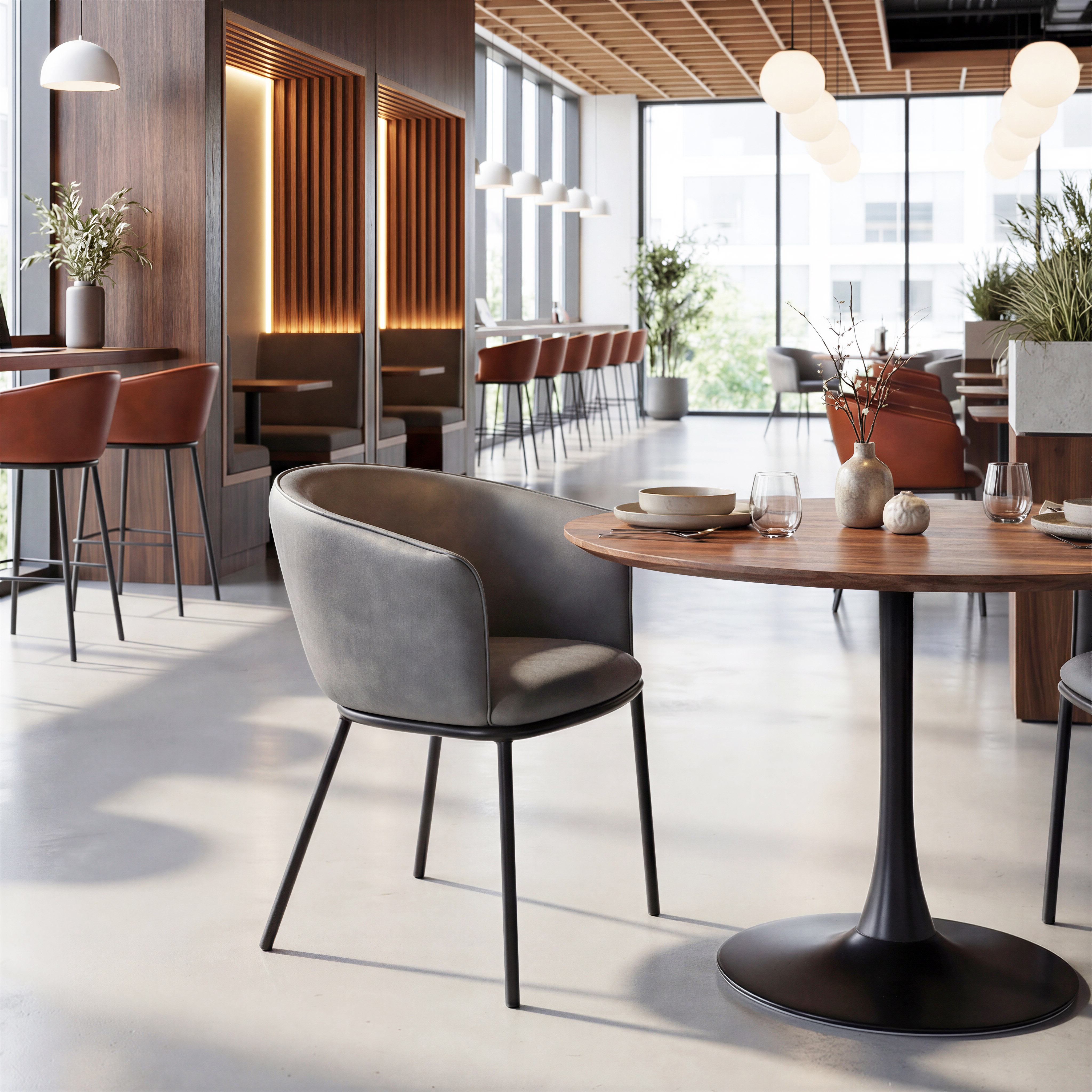 Garston Dining Chair Gray product image