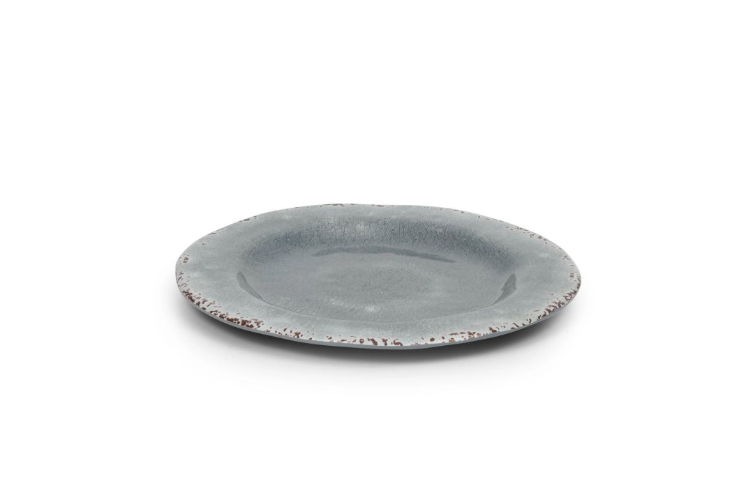 Plato Siena gris 22 cm