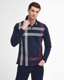 Blaine Tartan Long-Sleeved Polo Shirt 