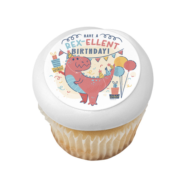 Have A Rex-ellent Birthday! PhotoCake® Edible Image®
