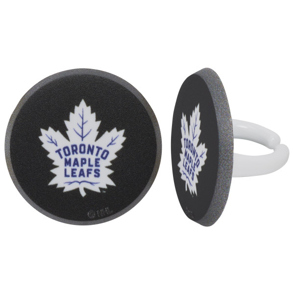 NHL® Team Puck Cupcake Rings