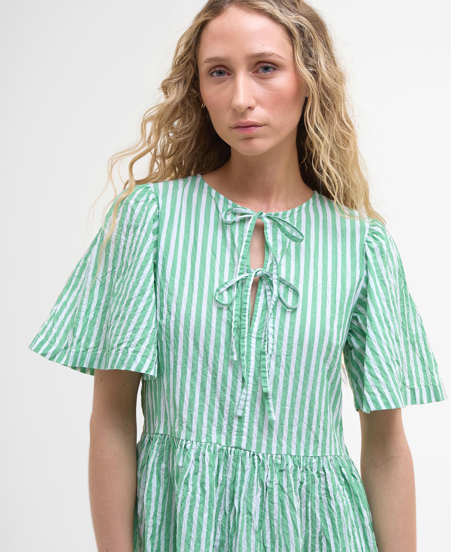 Daison Striped Mini Dress image number 5