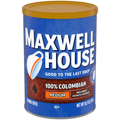 Maxwell House 100% Colombian Ground Coffee 10.5 oz Can