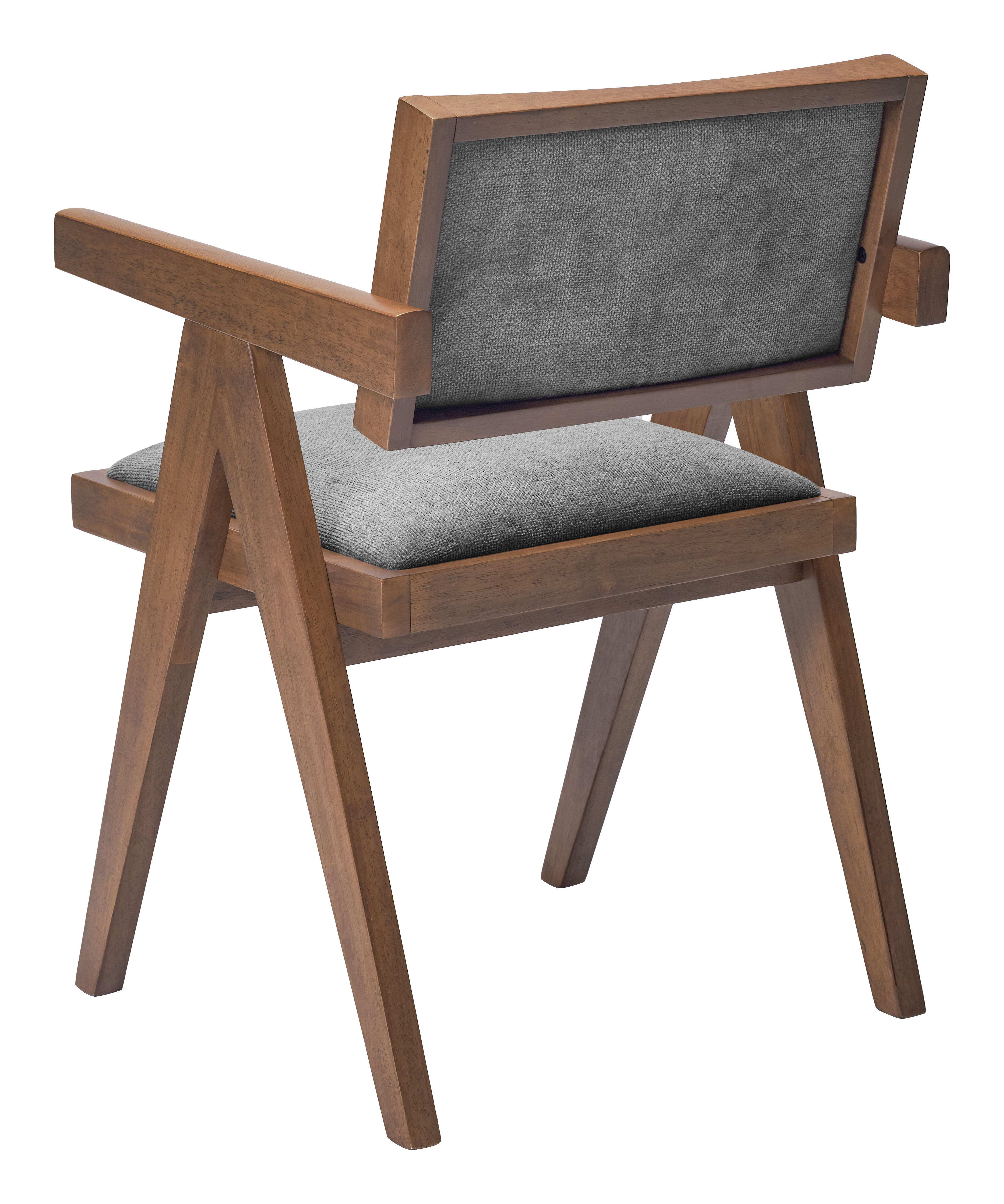 Delhi Dining Chair (Set of 2) Gray & Walnut product image