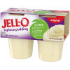 Jell-O Original Tapioca Pudding Snacks, 4 ct Cups