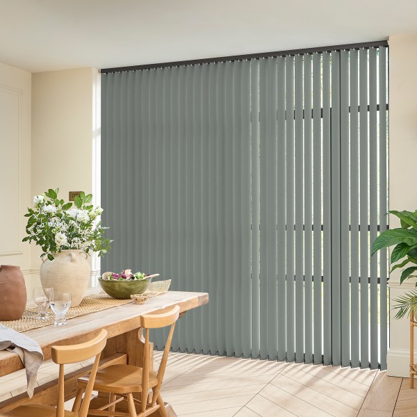 Warren FR Dark Grey Vertical blind