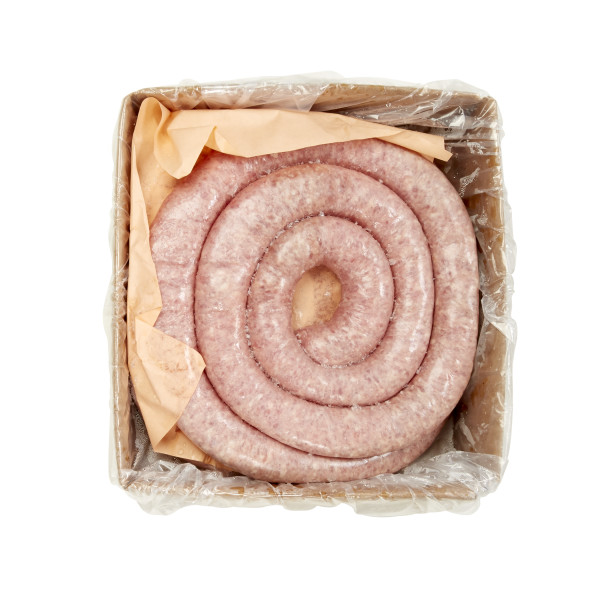 FONTANINI(r) Brazilian Brand Sausage Rope, Raw, 8/6 lb . C1CB - Front Center Inner Pack (Hi Res)