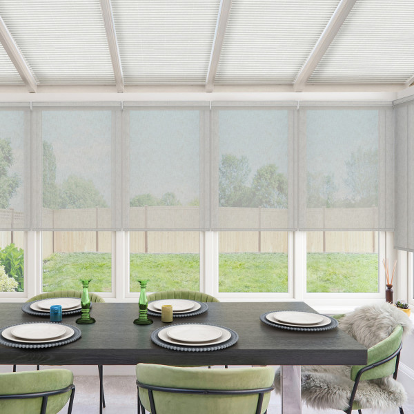 Ivy Smoke Roller Blind