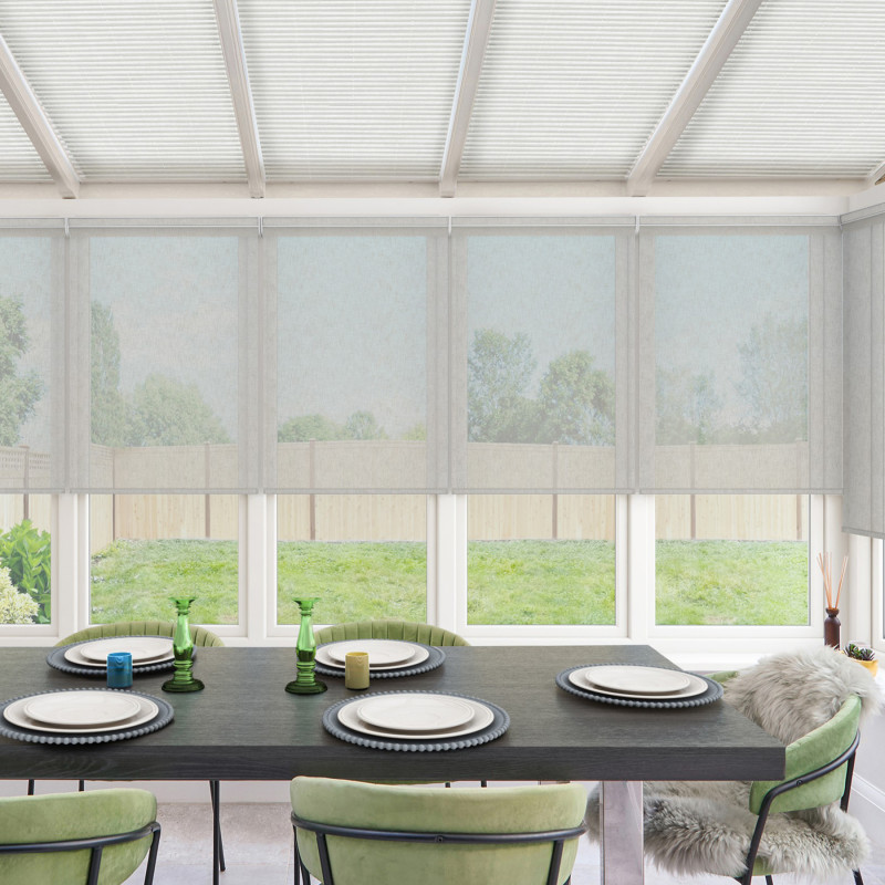 Ivy Smoke Roller Blind