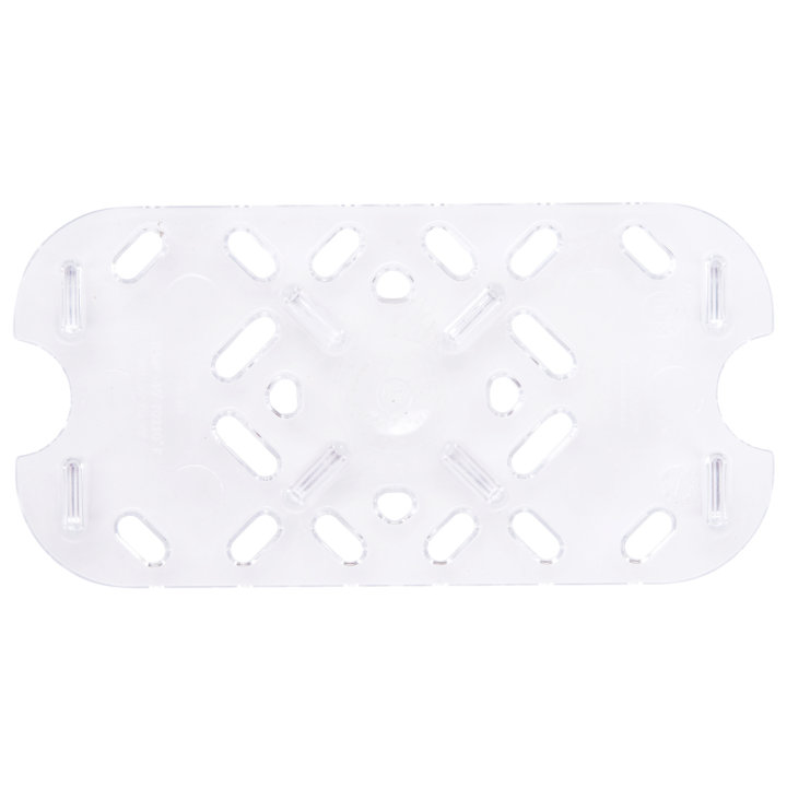 Fourth-size Super Pan® clear low-temperature plastic false bottom