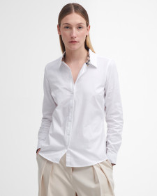 Derwent Regular Long-Sleeved Shirt White-Hessian Tartan