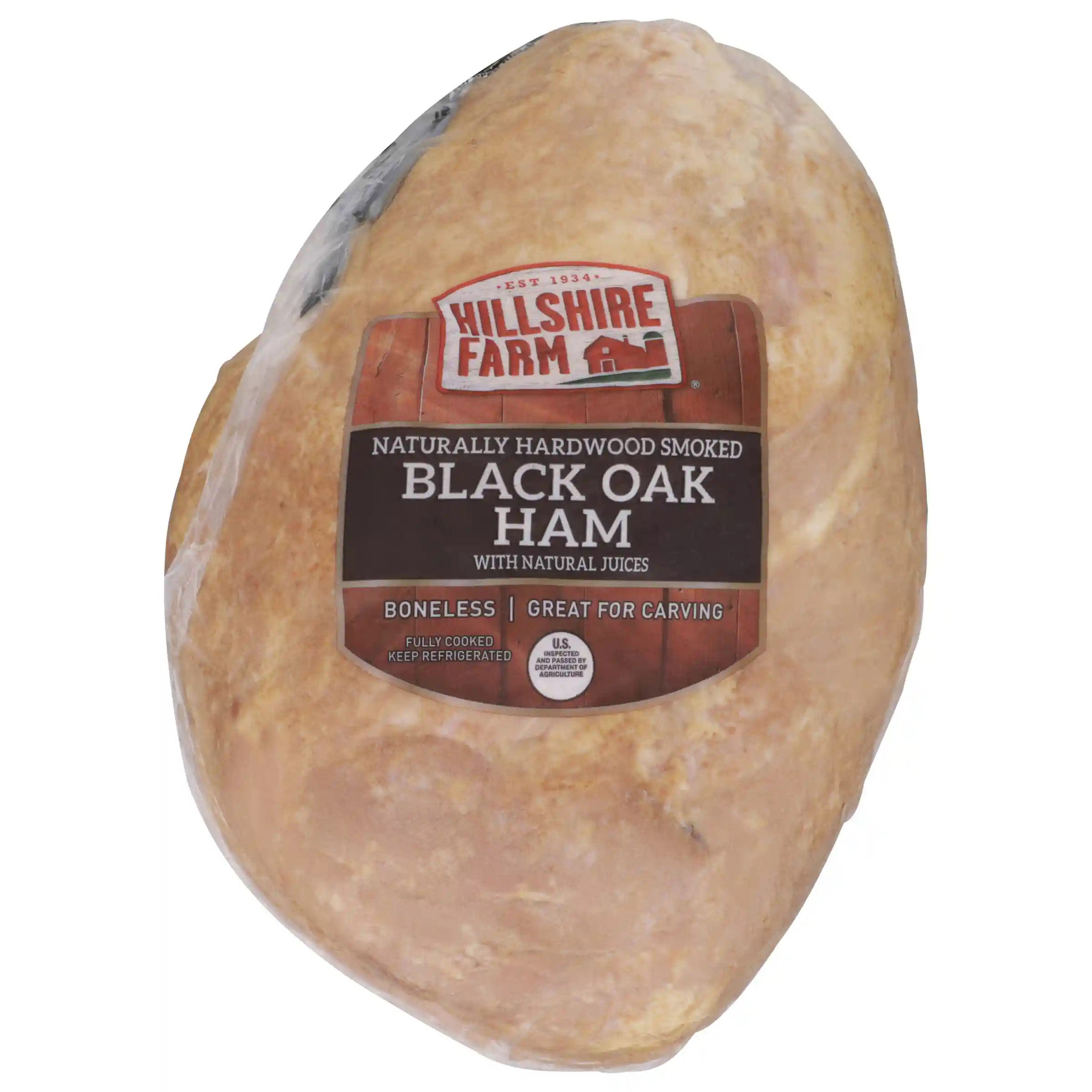 Hillshire Farm® Fully Cooked Boneless Black Oak Pit Ham with Natural Juices, 2 Count_image_3