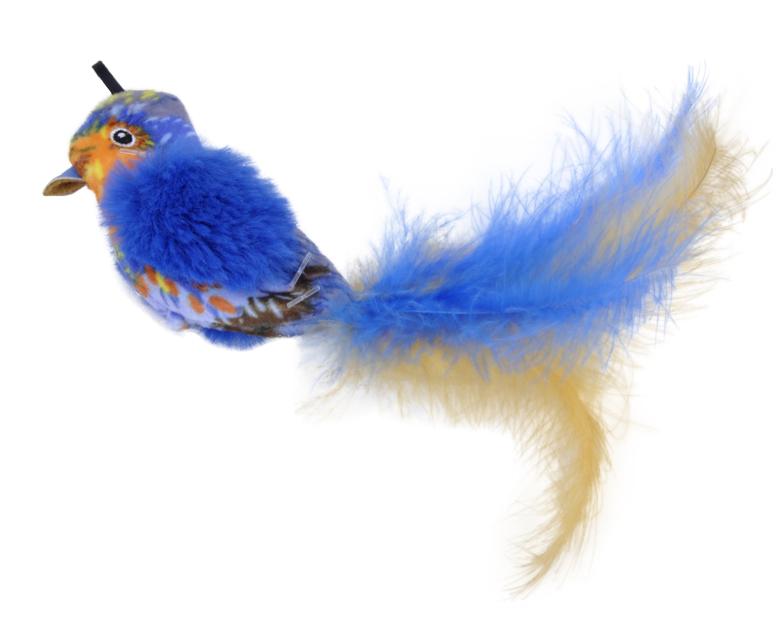 Turbo® Life-like Blue Bird Cat Toy