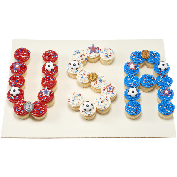 Gold, Silver, and Bronze Medal Foil Cupcake Rings