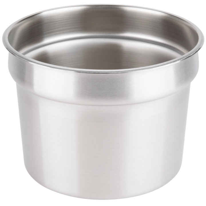 11-quart stainless steel inset