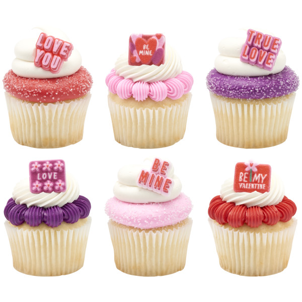 Sweet Valentine Assortment Dec-Ons® Decorations