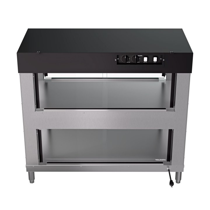 42-inch-wide 208-240-volt 3-pan humidity-controlled hot food display case