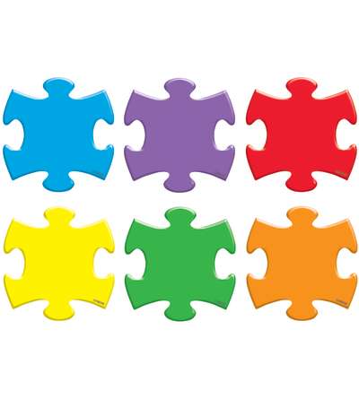 Puzzle Pieces Mini Accents Variety Pack