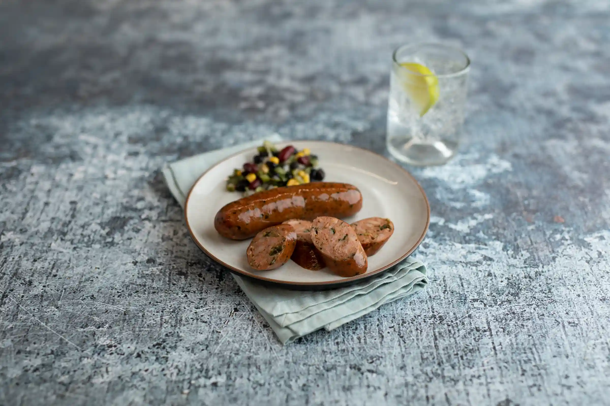 Aidells® Fully Cooked Smoked Habanero and Green Chile Chicken Sausage Links, 16 Lbs, Frozen_image_01