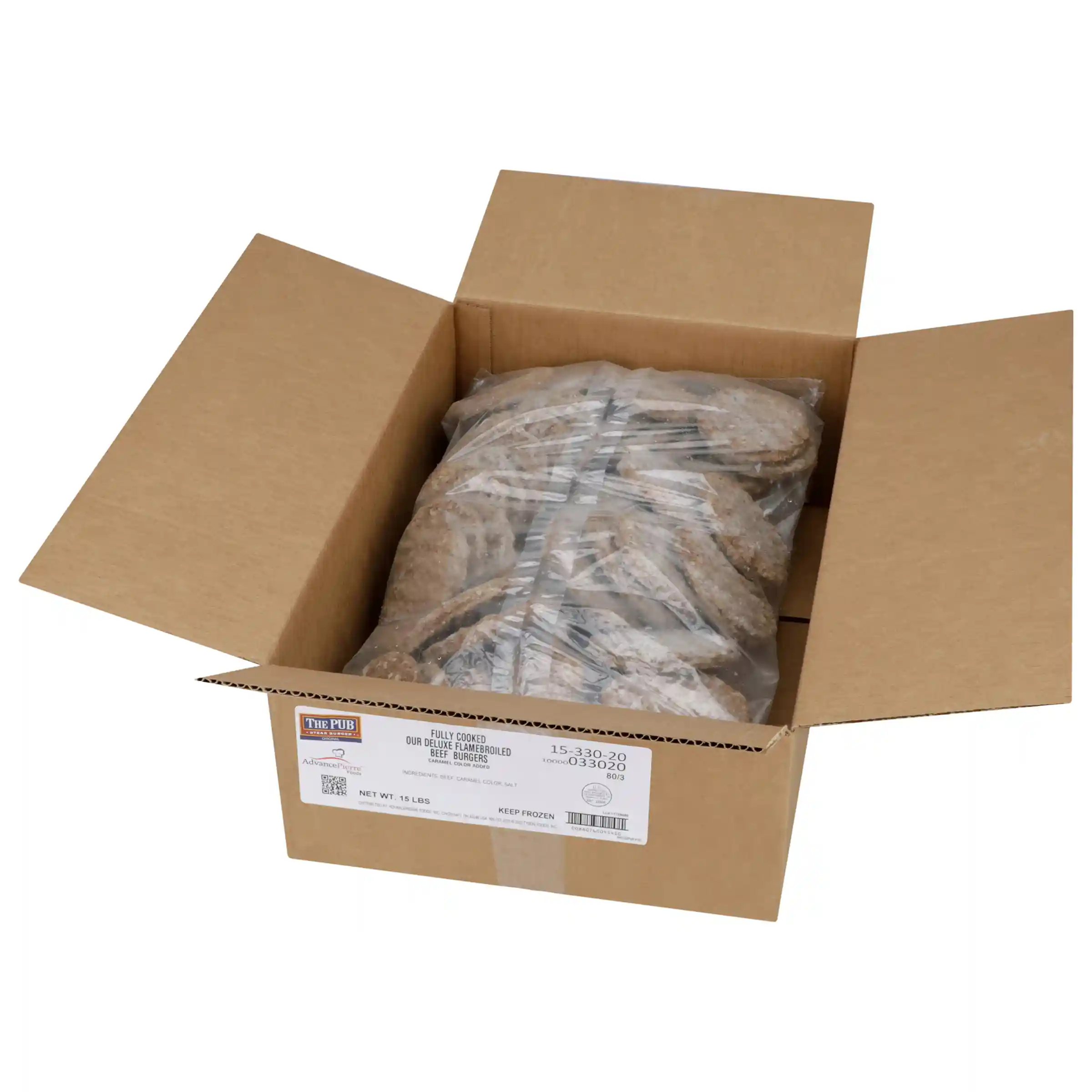 The Pub® Flame Grilled Beef Burger, 3 oz._image_4