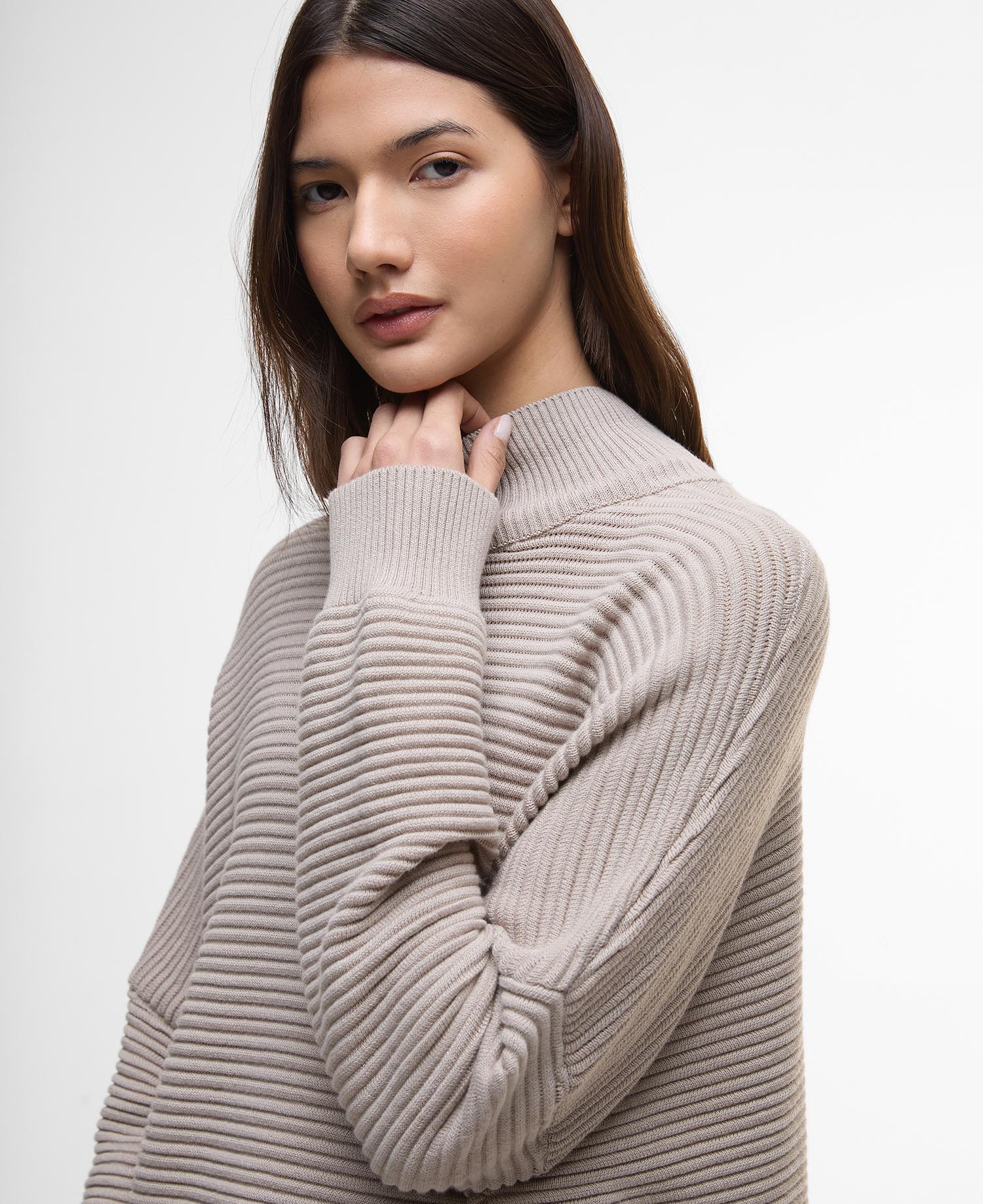 Kaia Funnel-Neck Jumper image number 3