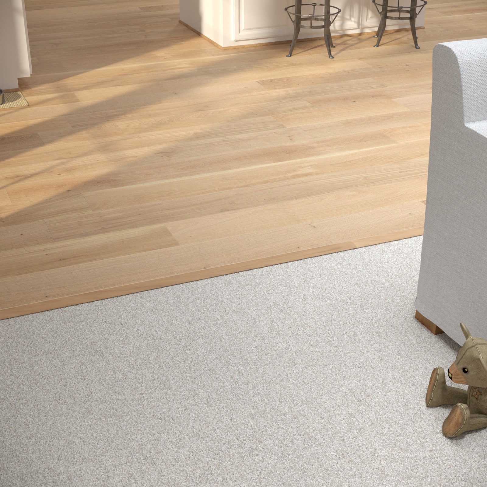 Twilight Tannin Cali Hardwoods T-Mold view 1