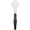 14-inch Stainless steel solid basting spoon with Ergo Grip™ black handle