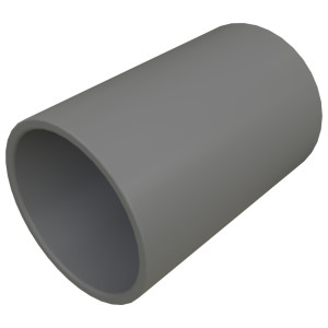Long Line Coupling, PVC, 2 in.