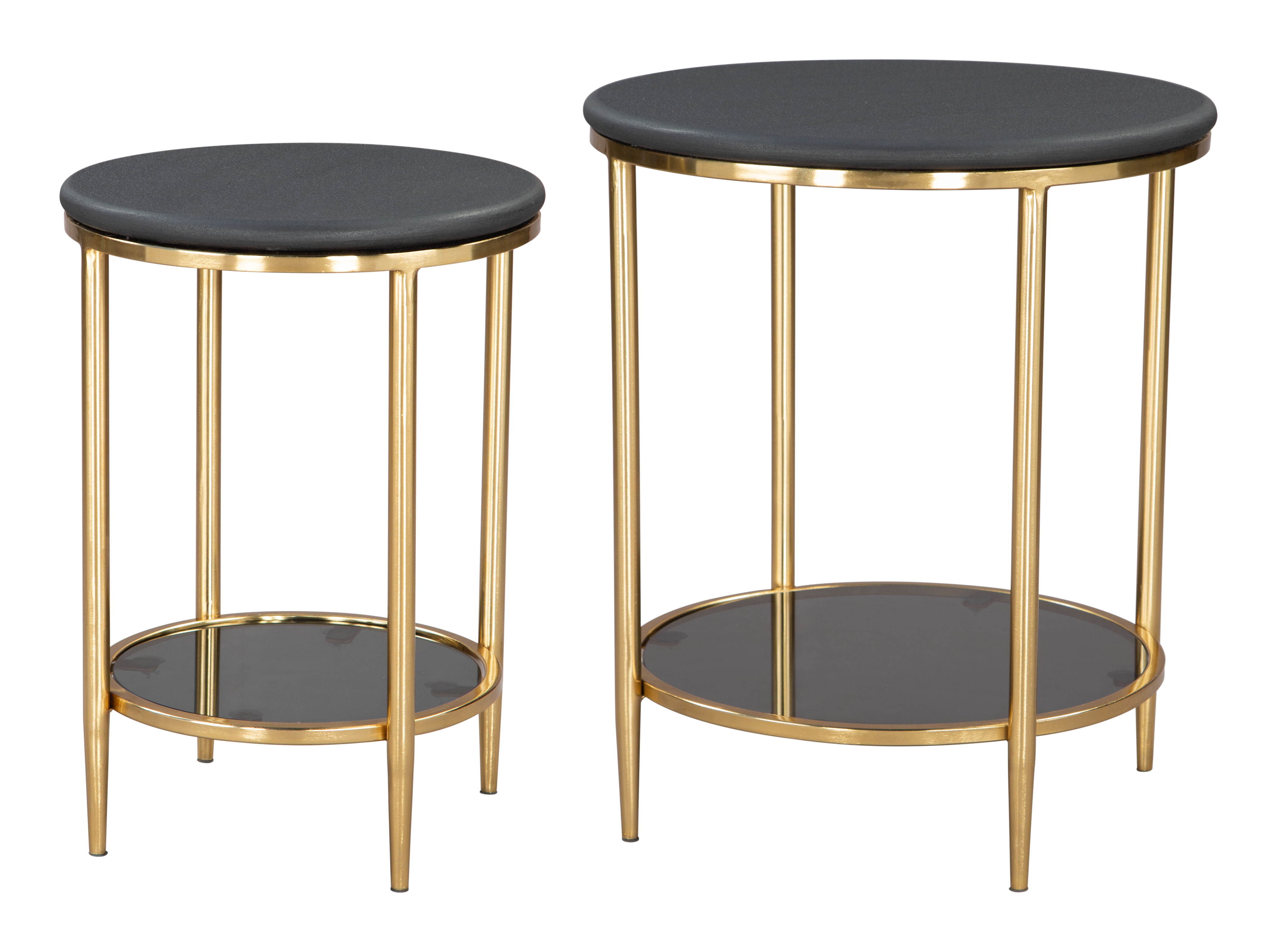 Koper Coffee Table Set (2-Piece) Black product image