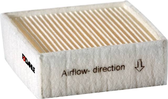 Traps up to 98% of fine dust particles for a healthier workplace.