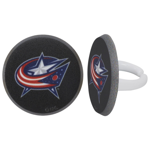 NHL® Team Puck Cupcake Rings