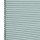 Light teal cellular (honeycomb) blind, fully lowered with visible hexagonal cells at left edge; horizontal pleats create uniform bands, blocking light in a close-up, evenly lit neutral background.
