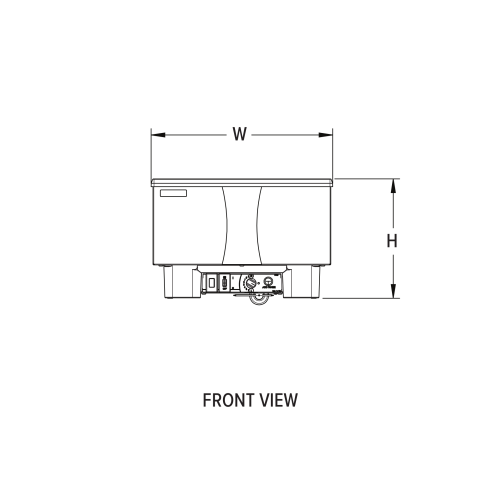Engineering front view