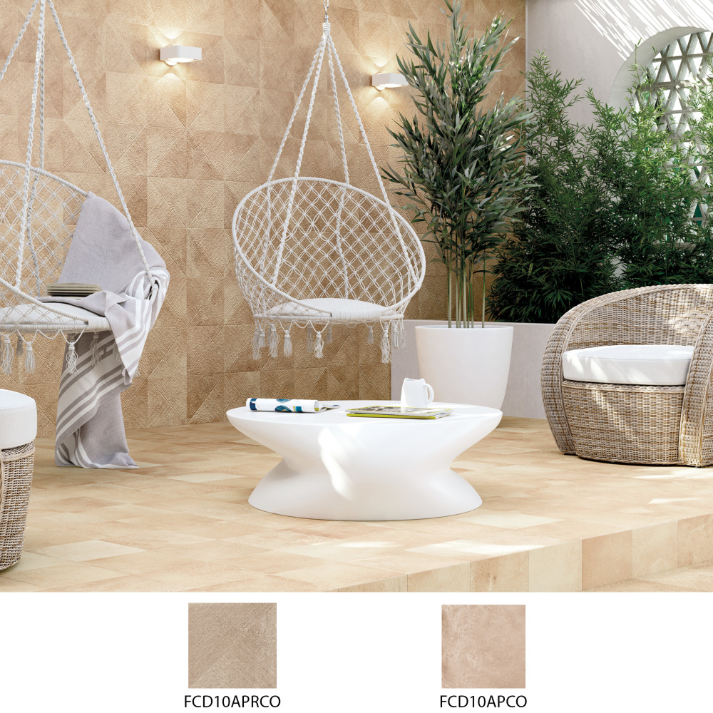 Atlas Cotto 9-3/4 in. x 9-3/4 in. Porcelain Floor and Wall Tile