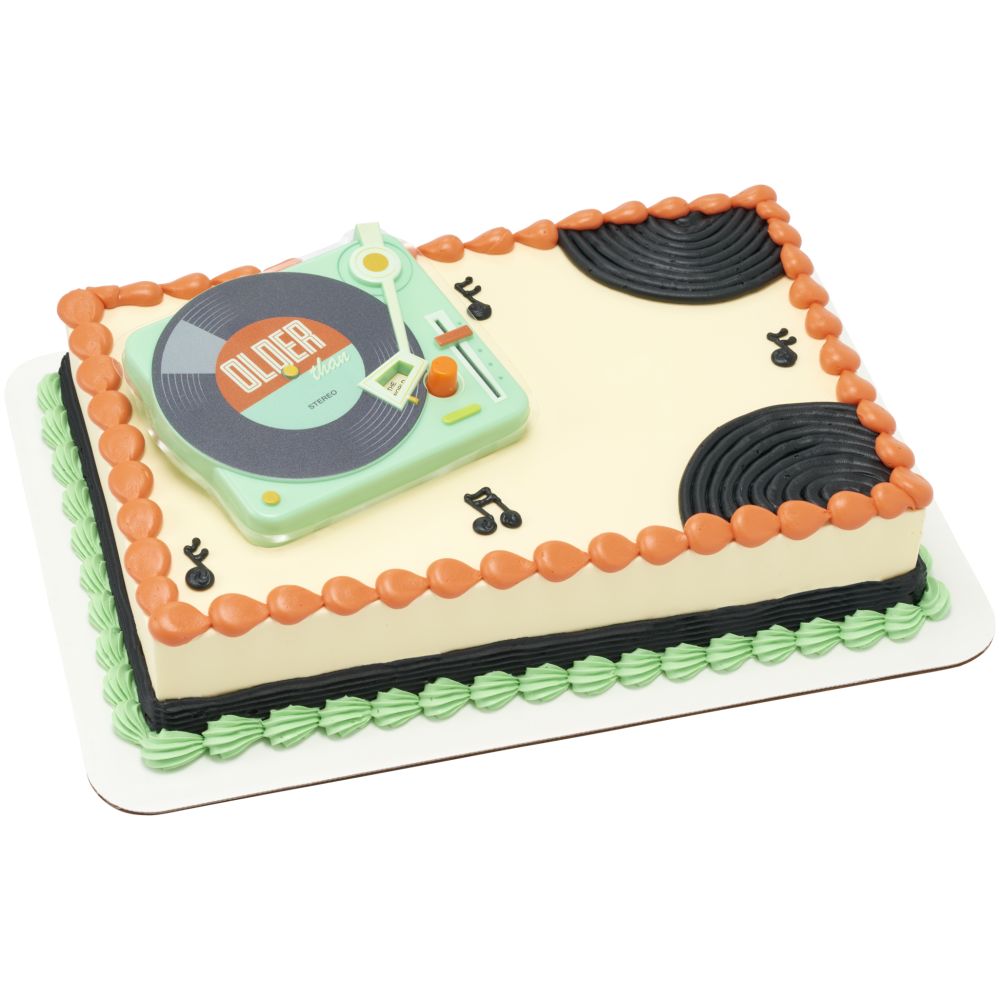 Image Cake Older Than Record Player